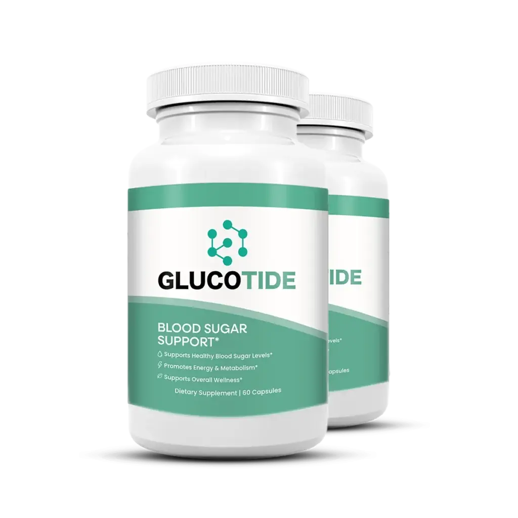 GlucoTide bottles